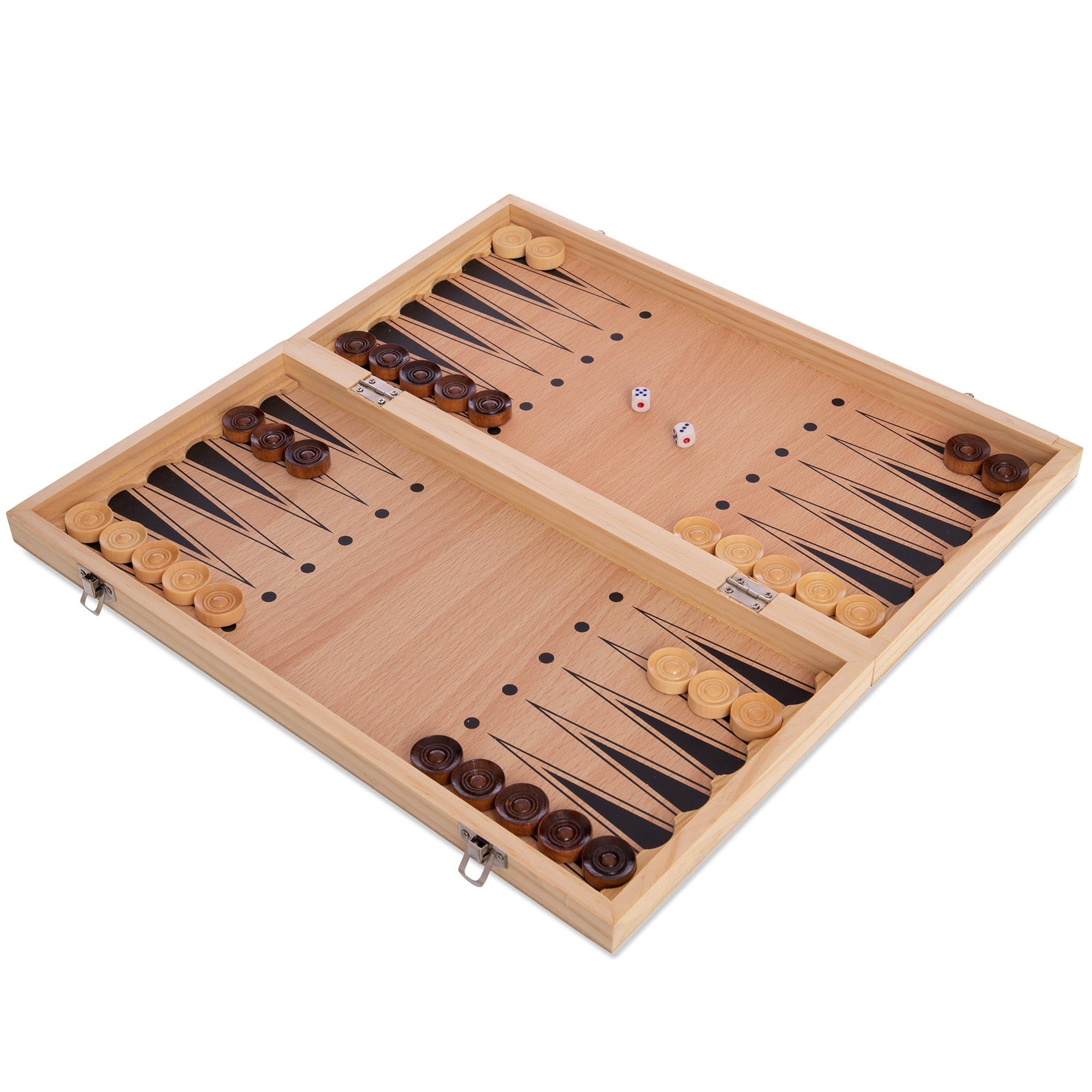 Нарды W7713 SP-Sport деревянные доски 39x39 см (W7713)