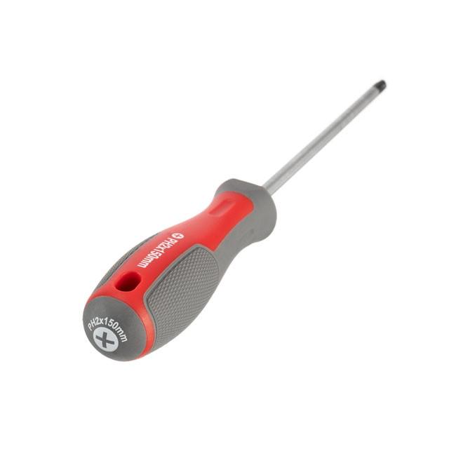 Отвертка крестовая Intertool VT-3322 PH2 150 мм - фото 2