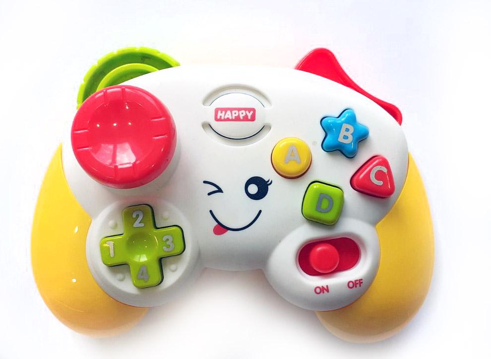 Геймпад игрушечный Jia Yue Toys музыкальный Желтый