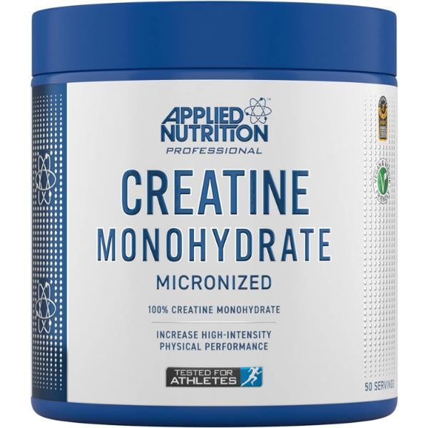 Креатин моногидрат Applied Nutrition Creatine Monohydrate Unflavored 250 г 50 порций (000021784)