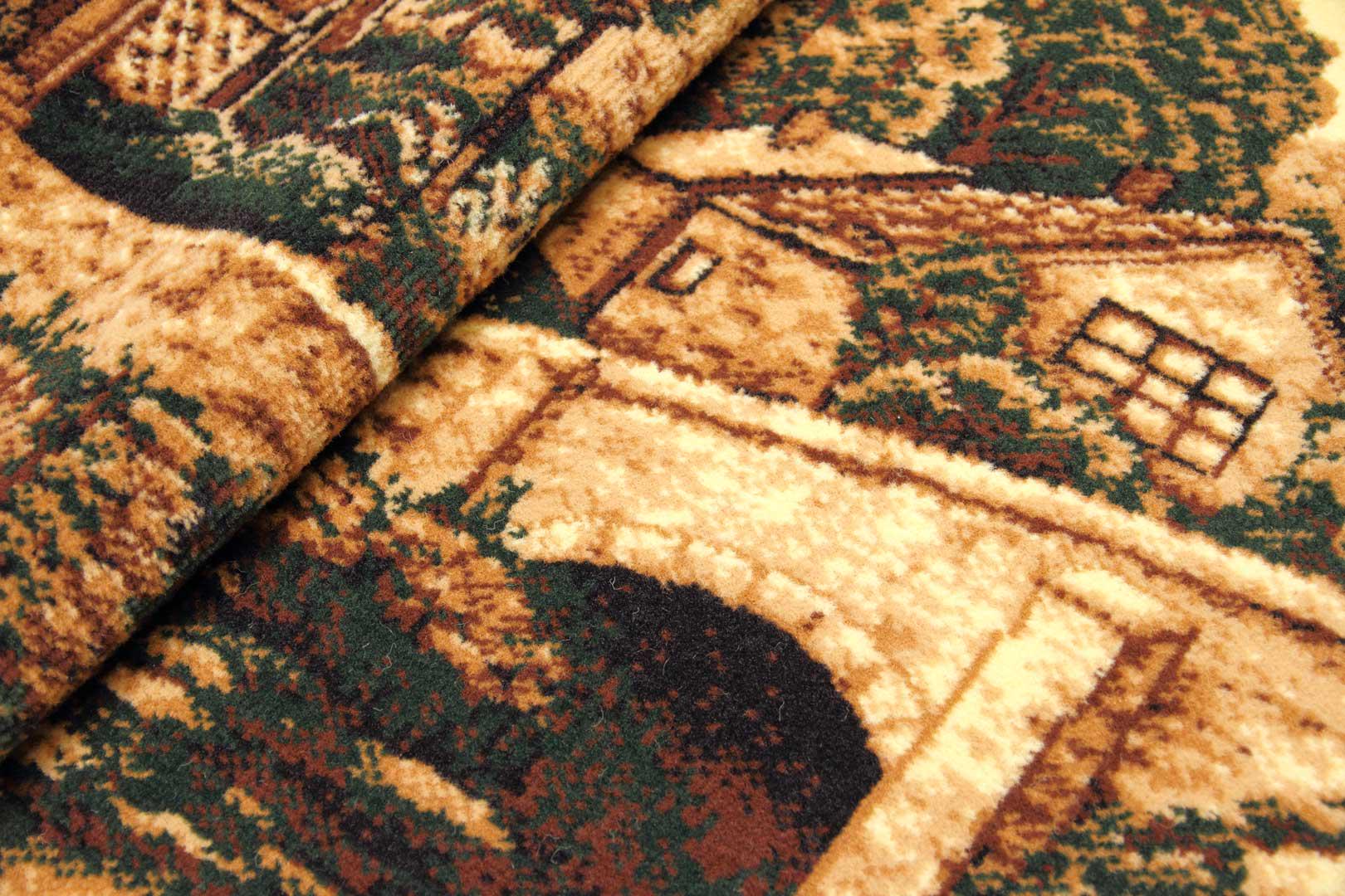 Ковер Karat Gold 222/133 2x3 м прямоугольный Коричневый (00-00004812) - фото 3 Ковер Karat Gold 222/133 2x3 м прямоугольный Коричневый (00-00004812) - фото 3