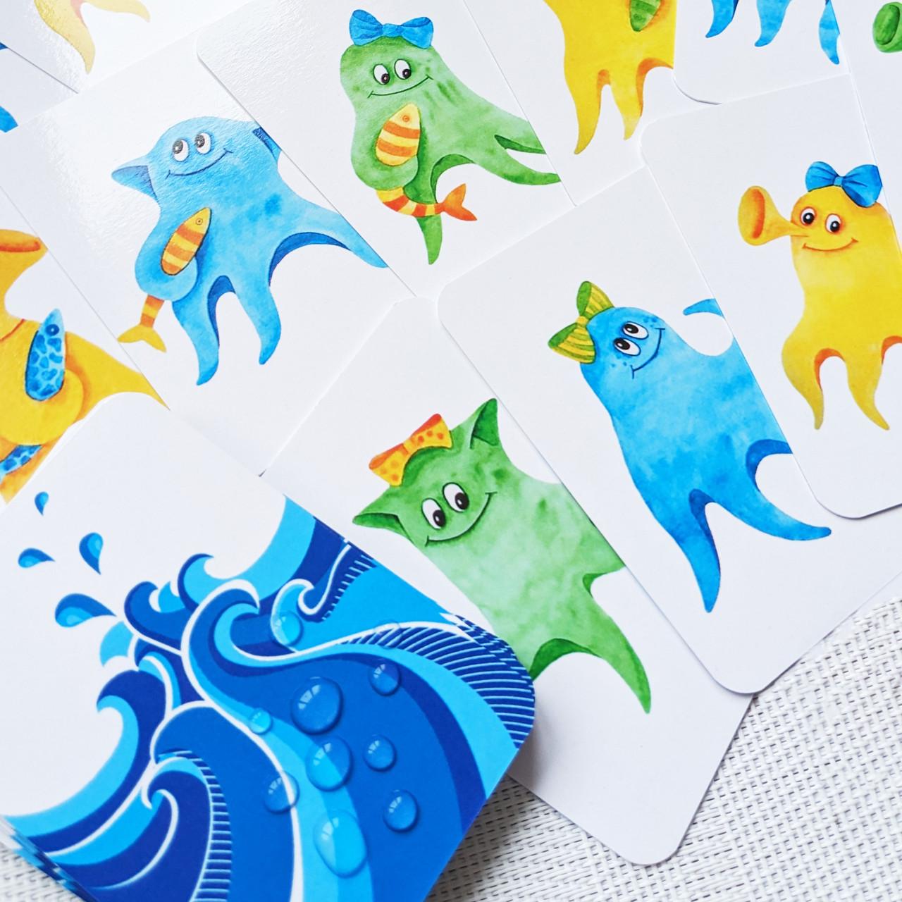 Настільна гра меморі Zoia for Kids Веселі восьминіжки (Л-002) - фото 3 Настільна гра меморі Zoia for Kids Веселі восьминіжки (Л-002) - фото 3