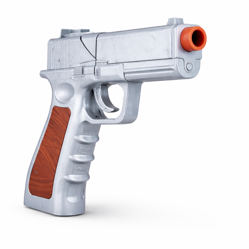 Пистолет металлический на пистоне Smash GUN с 5 пачками пистонов (2818486071)