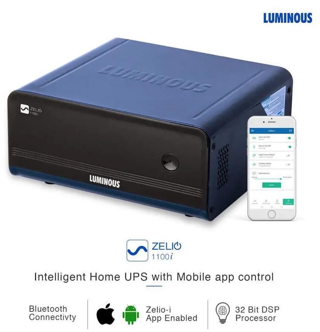 Інвертор гібридний Luminous ZELIO 900 VA/12 V (ZE-900) - фото 2