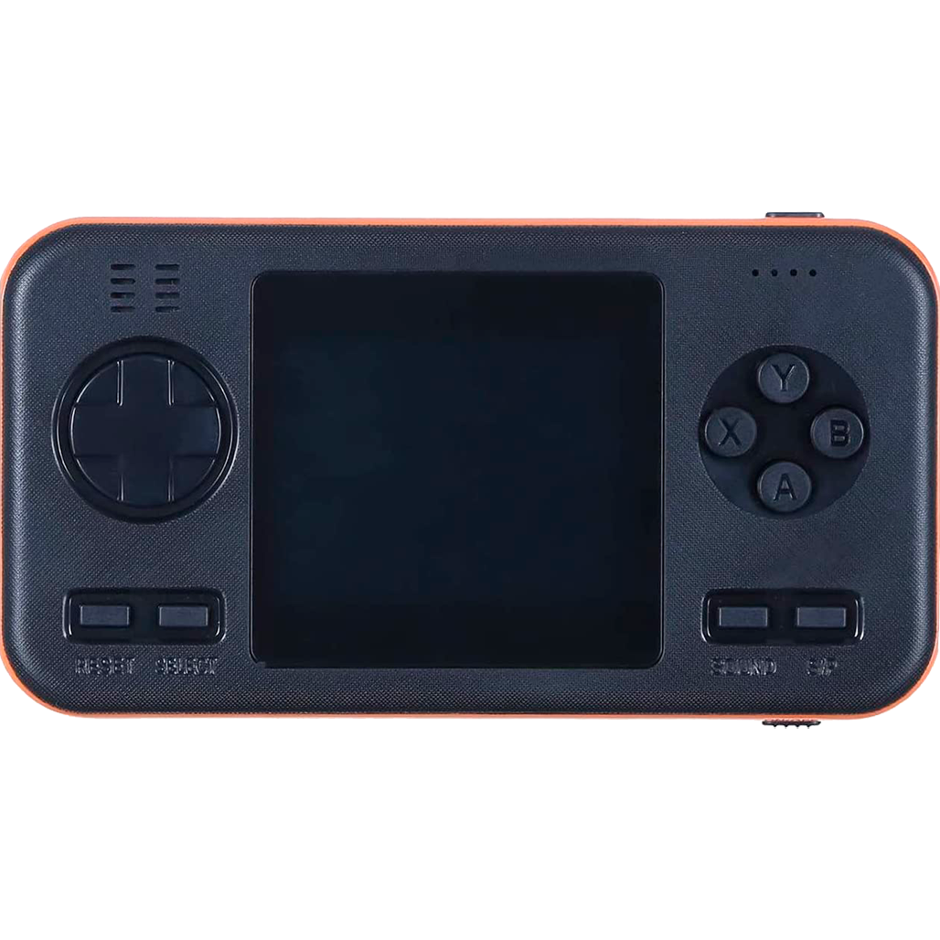 Игровая приставка SUP G-416 Game Box Portable 416-games Power Bank Black/Orange - фото 1