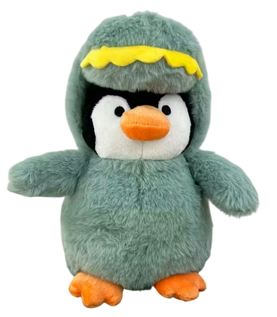 М'яка іграшка дитяча Пінгвін у костюмі динозавра 22 см (2785167461)