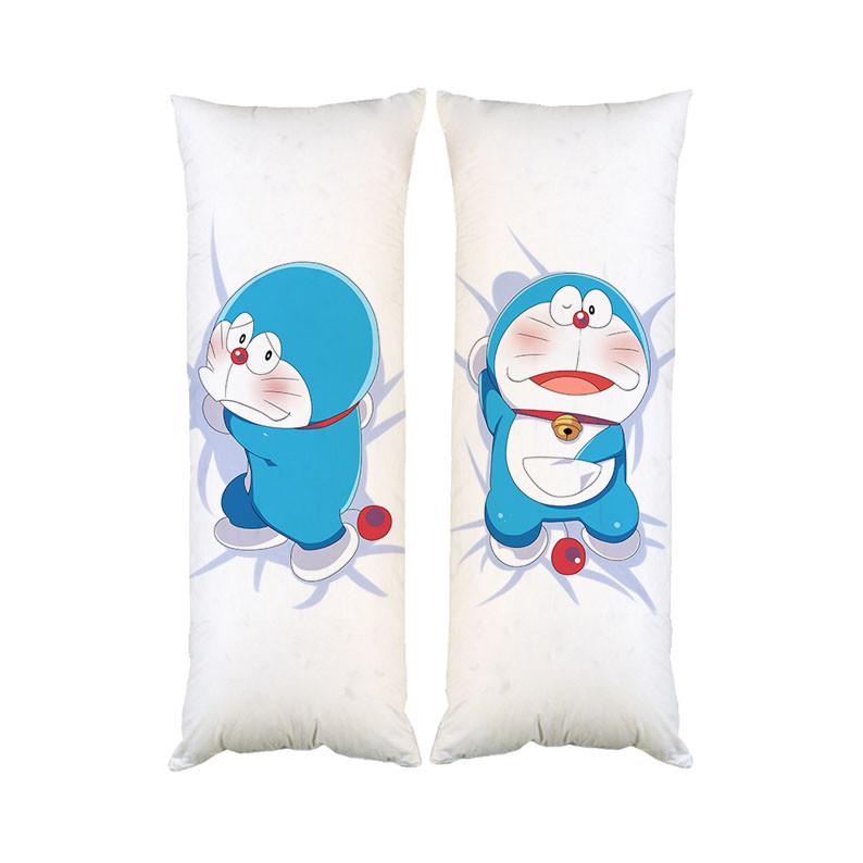 Подушка дакимакура кот Дораэмон Doraemon декоративная ростовая для обнимания 30x60 см (1834003550) - фото 11