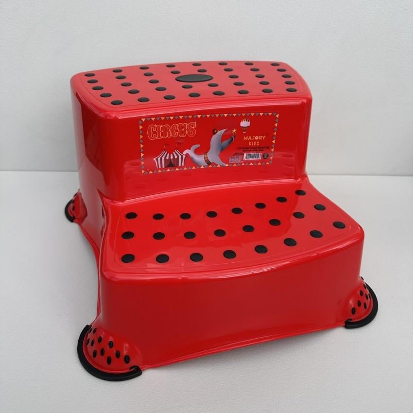 Подставка-скамейка детская для унитаза Irak Plastik CM-520 Красный (2760864938)