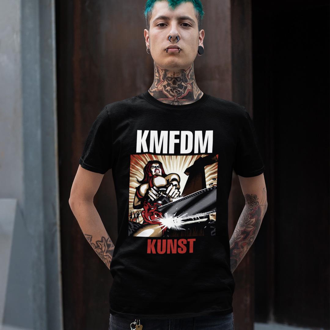 Футболка унисекс KMFDM Kunst 2013 S Черный (0000012412)
