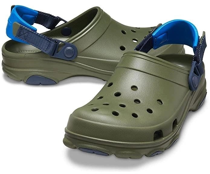 Сабо чоловічі Crocs Classic All Terrain Clog Army р. 45-46 Хакі (19942)