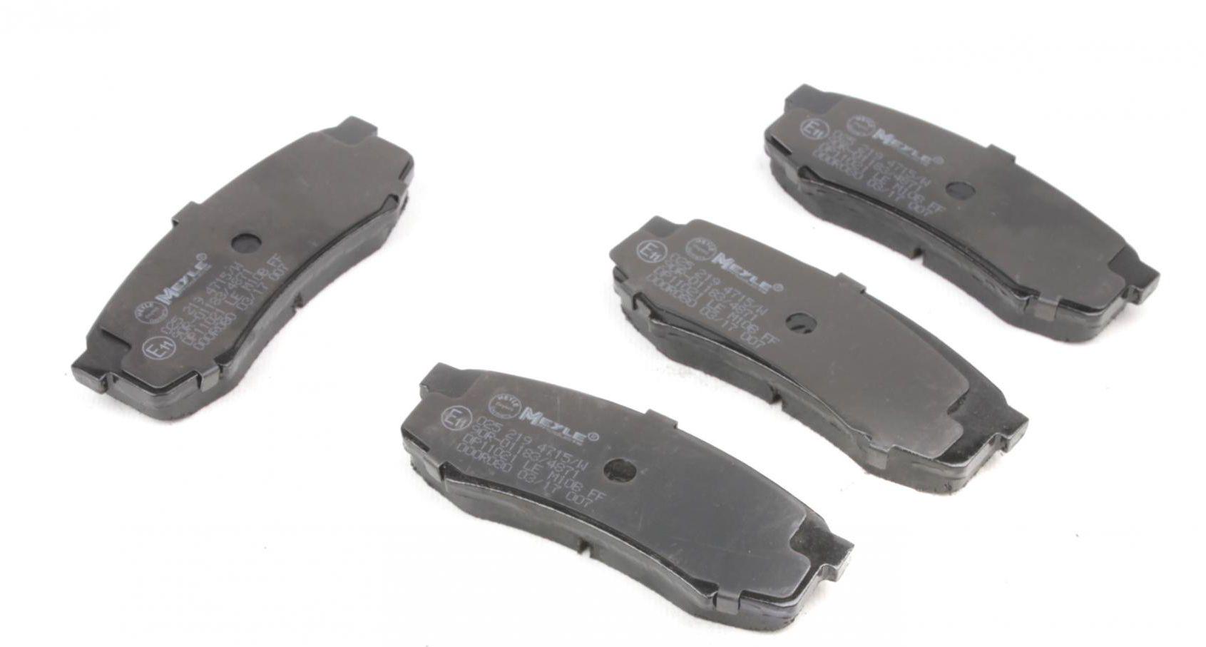 Колодки тормозные задние Meyle для Toyota Land Cruiser 02- (025 219 4715/W)