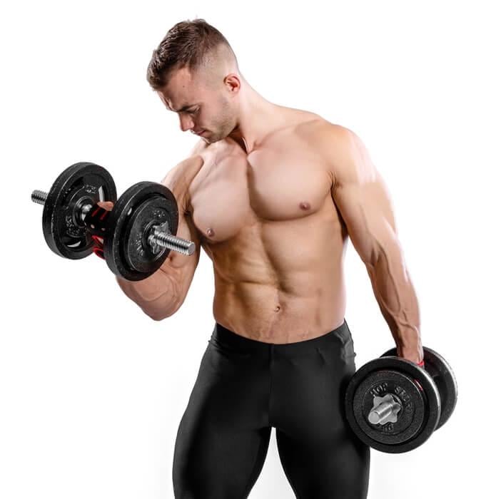 Гантеля металлическая Hop-Sport New 30 кг с перчатками (2222) - фото 6 Гантеля металлическая Hop-Sport New 30 кг с перчатками (2222) - фото 6