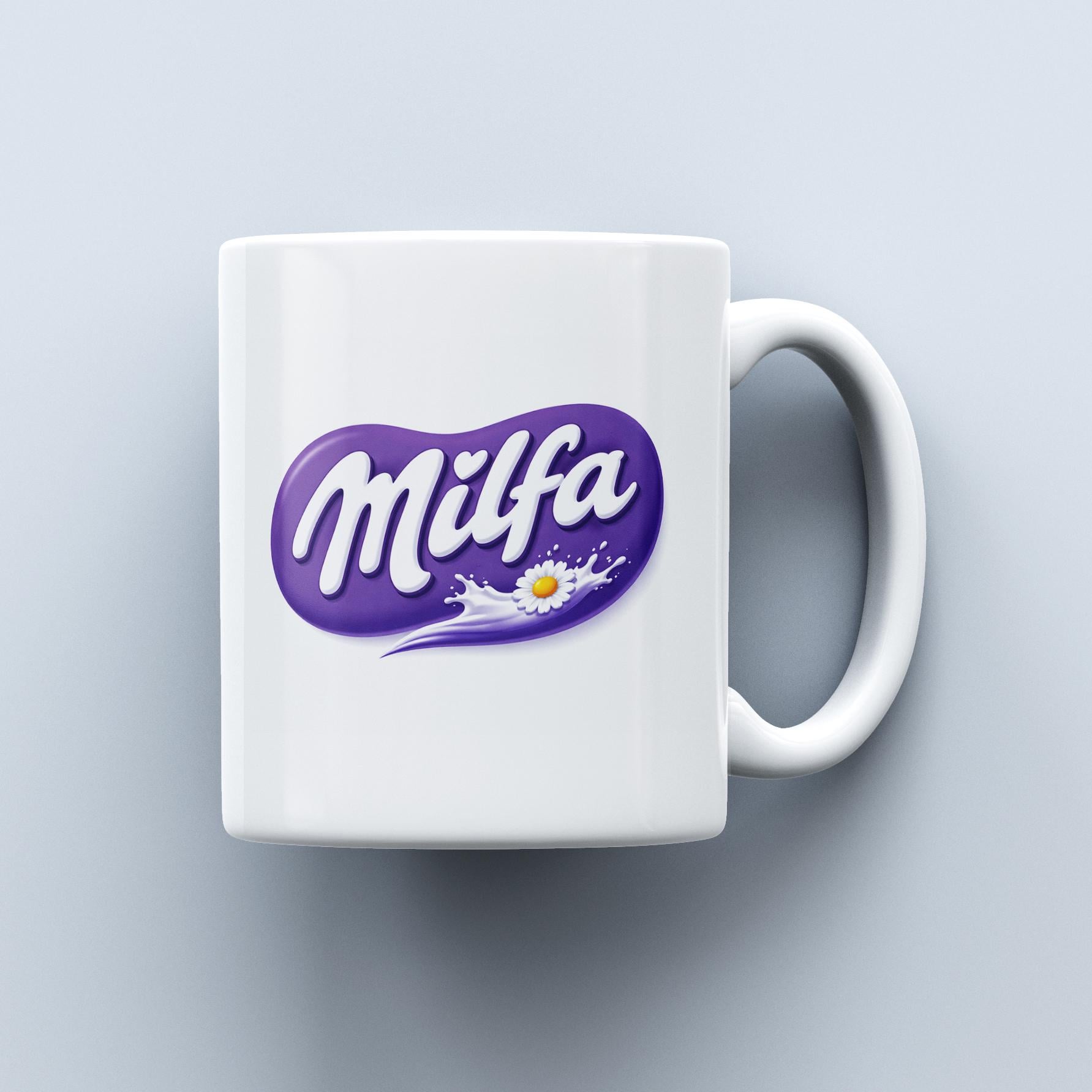 Чашка с надписью Milfa 330 мл (33902154)