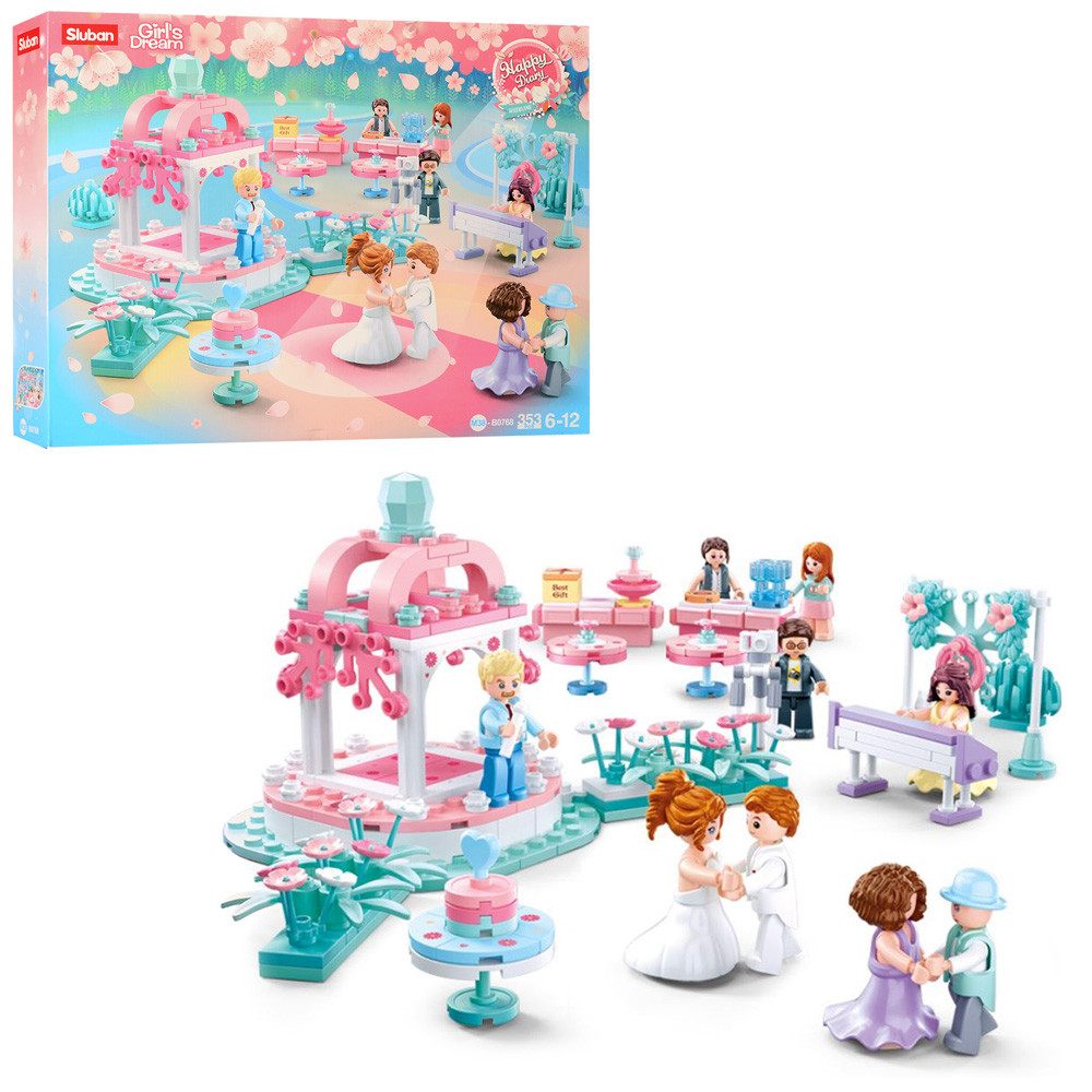 Конструктор детский Sluban m38-b0768 Кафе