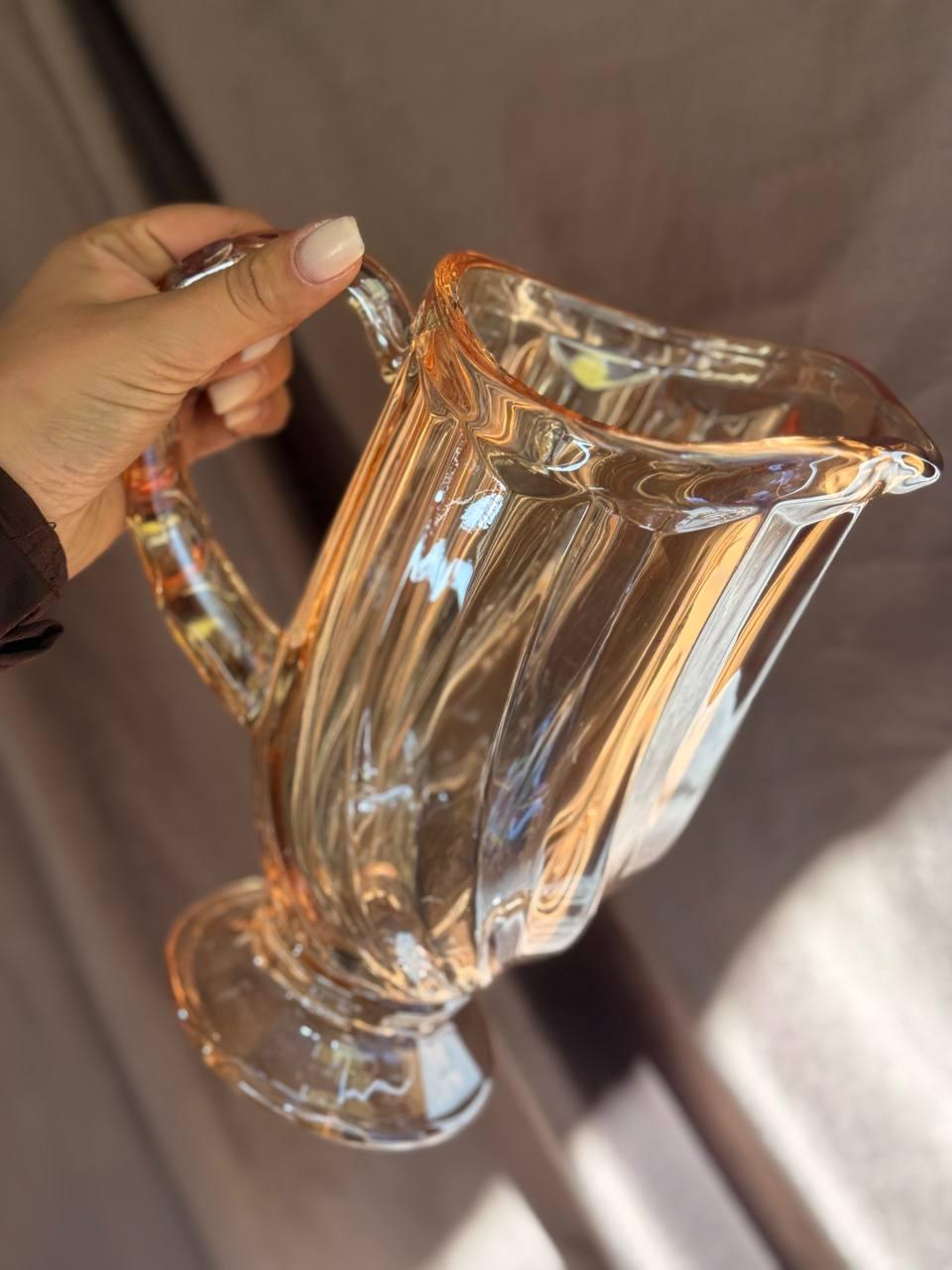 Набор питьевой стеклянный YIWU кувшин 1,1 л/стакана 300 мл 7 предметов - фото 3 Набор питьевой стеклянный YIWU кувшин 1,1 л/стакана 300 мл 7 предметов - фото 3