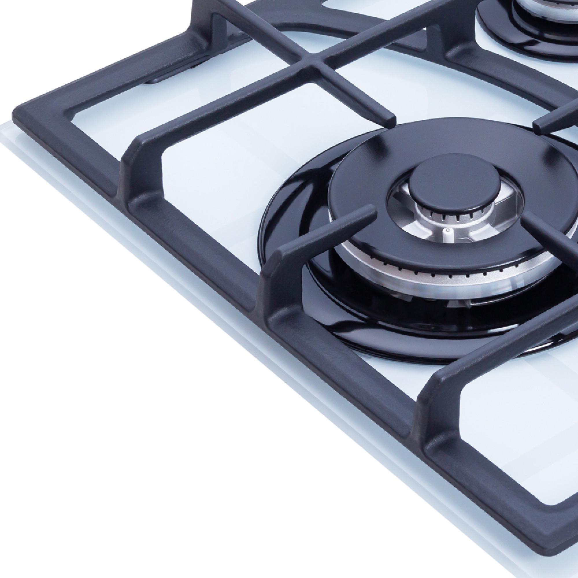 Варочная поверхность газовая WEILOR GG W 614 WH - фото 9 Варочная поверхность газовая WEILOR GG W 614 WH - фото 9