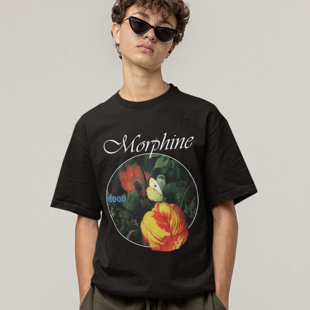Футболка унисекс Morphine Good L Черный (0000008776)