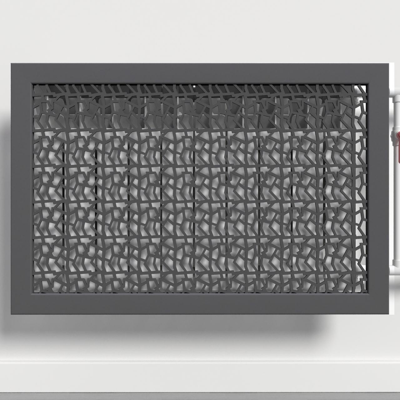 Решітка-екран на батарею SMARTWOOD 1500 мм Графіт (R20165106)