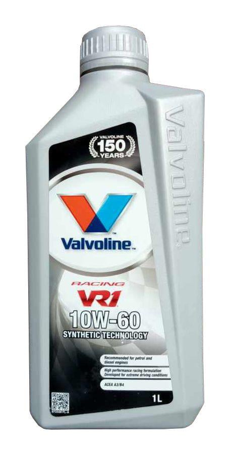 Моторное масло Valvoline vr1 Racing 10W-60 1 л