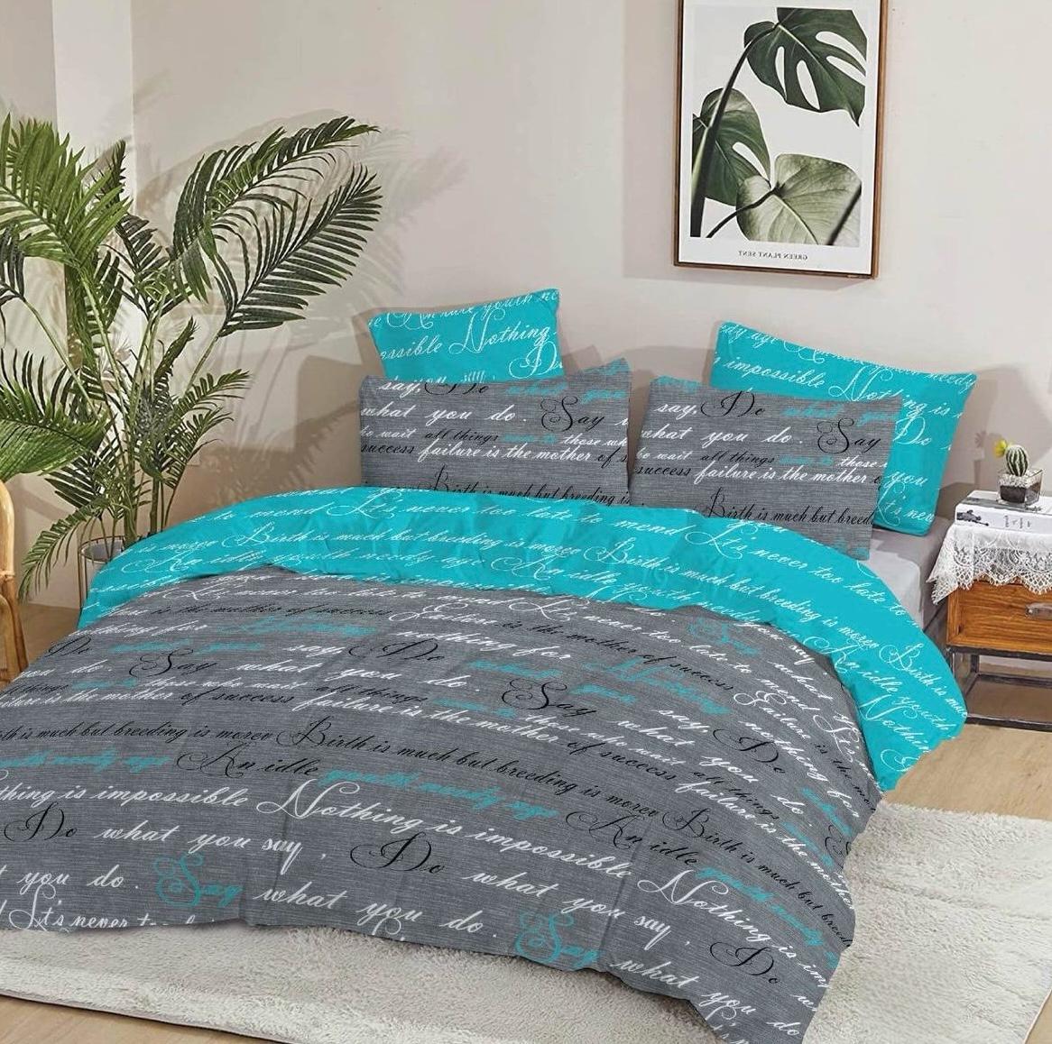 Комплект постельного белья Vital Textile Голд Люкс бязь евро 200х220 см (BLе-1067)