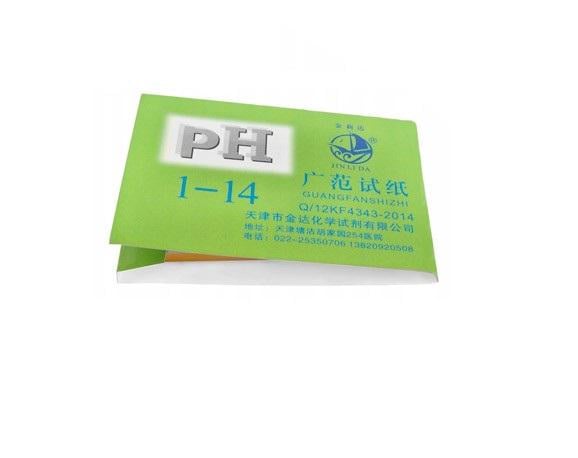 Папір лакмусовий індикаторний тест смужки pH1-14 72 шт. (510508) - фото 1