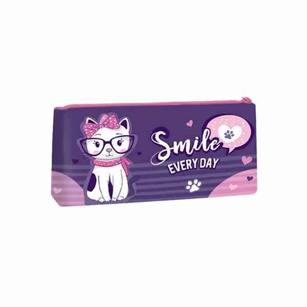 Пенал-косметичка Smile силиконовый (ЦБ-00020032)