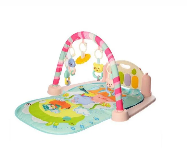 Килимок розвиваючий Limo Toy M 5470 AB з дугою та підвісками 5 шт.