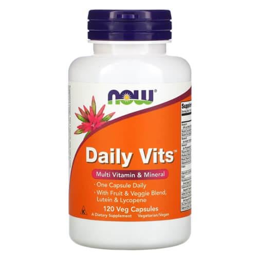 Универсальные витамины NOW Foods Daily Vits 120 капс. (NOW-03776)