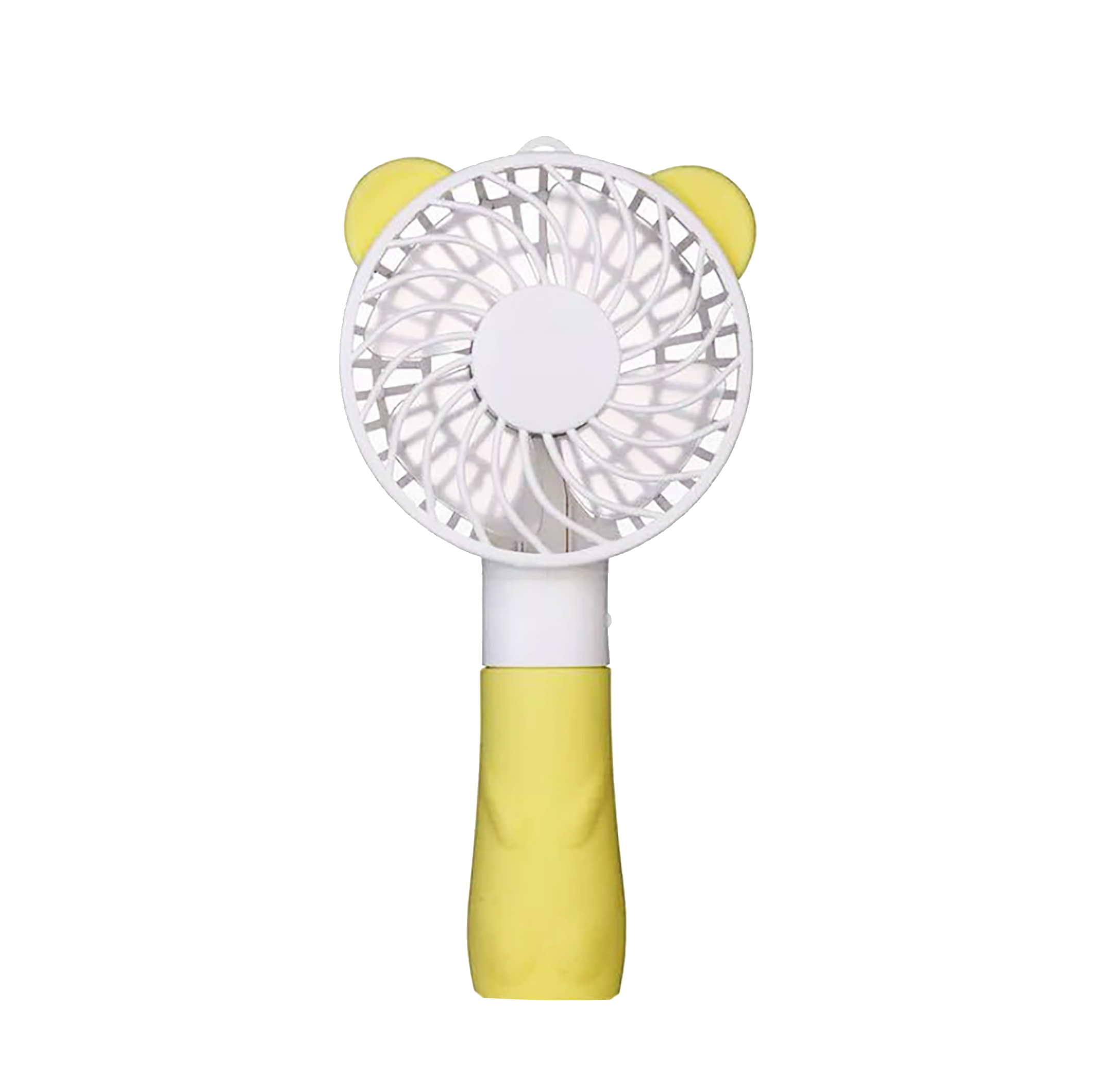 Ручний міні вентилятор SUNROZ Mini Fan з акумулятором 1200 mAh Small Bear USB Жовтий (SUN0698) Ручний міні вентилятор SUNROZ Mini Fan з акумулятором 1200 mAh Small Bear USB Жовтий (SUN0698)