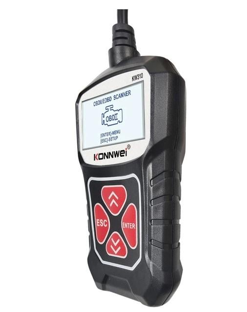 Автосканер универсальный Konnwei KW310 профессиональный диагностический ОБД2/EOBD/OBD2 (19500)
