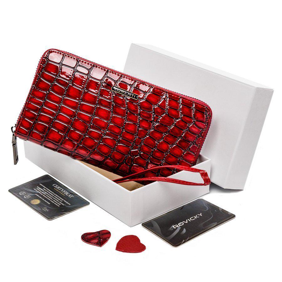 Кошелек женский кожаный LORENTI 76119-ZS-0277 Красный