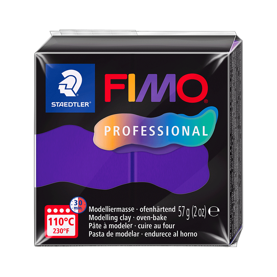 Глина полимерная Fimo Professional 57 г Сиреневый (8040-6)
