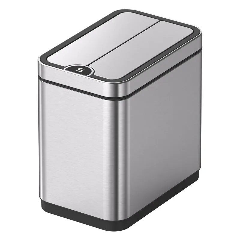 Ведро для мусора прямоугольное KOER TC-020112-02 сенсорное 12 л Нержавейка (KR5582)