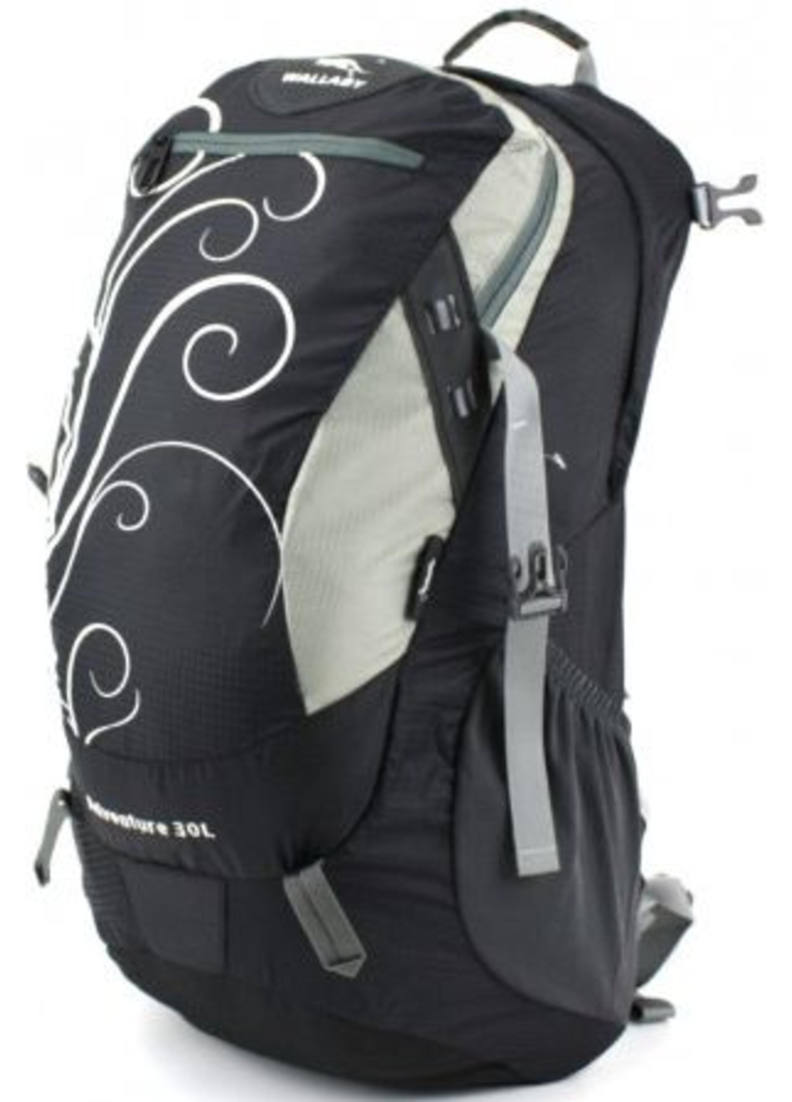 Рюкзак Wallaby велосипедний 30 л Чорний (М5721 black)