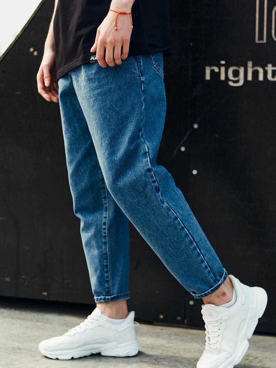 Джинсы мужские бананы оверсайз р. 31 Синий (26477/2) - фото 5 Джинсы мужские бананы оверсайз р. 31 Синий (26477/2) - фото 5