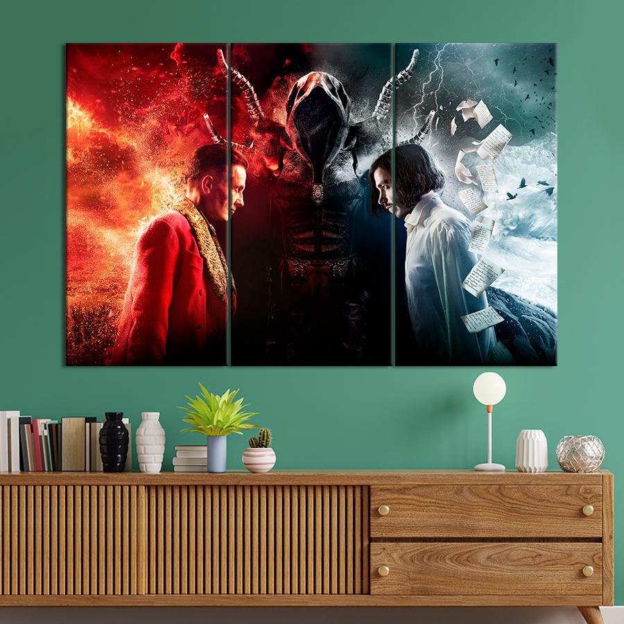 Настенний декор Герои фильма Гоголь. Страшная месть 78x48 см (A56-3)