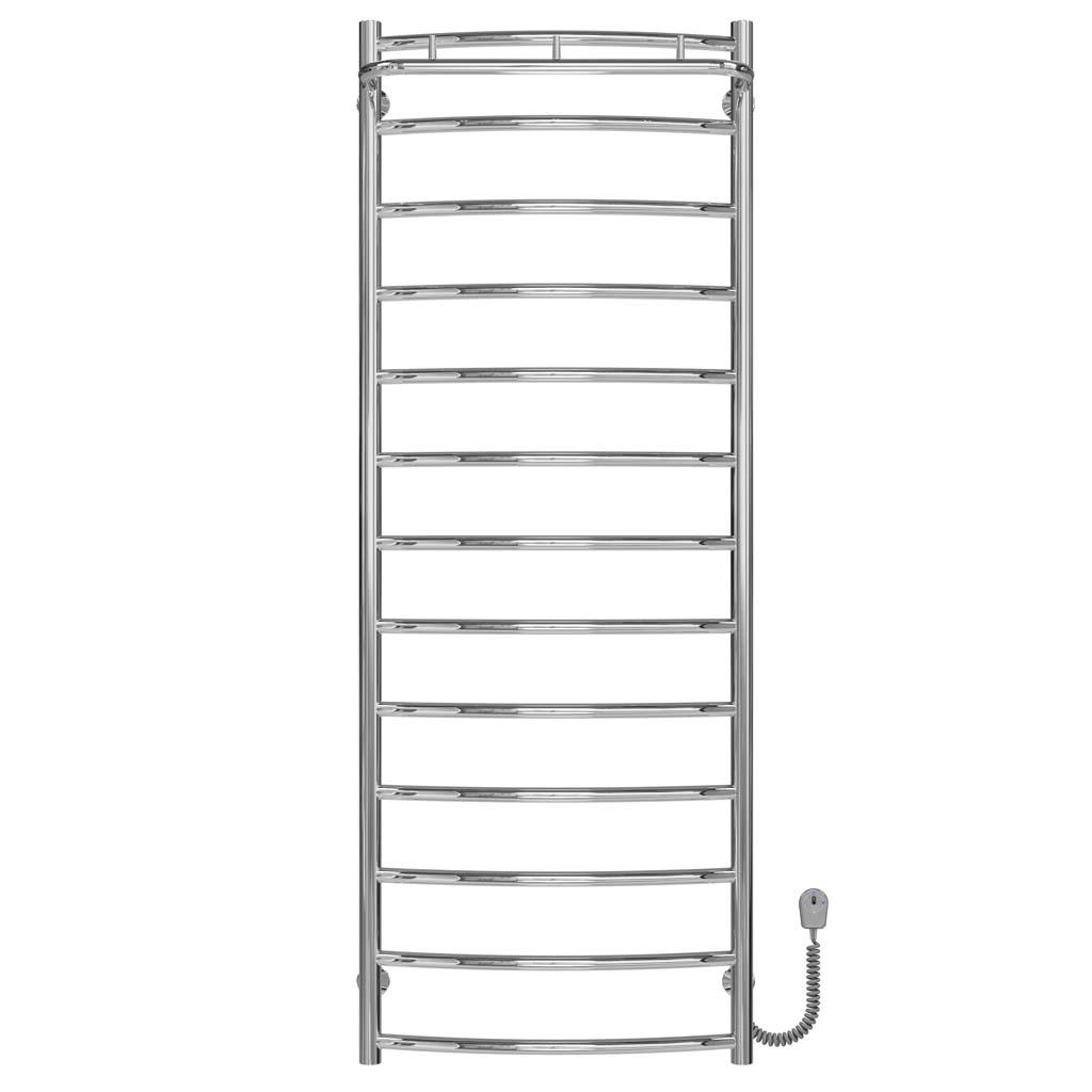 Полотенцесушитель электрический Deffi Классик N П13 EF16 правое подключение нержавеющая сталь 500х1400 мм Хром (C.KN.140.50.13.ECR5)