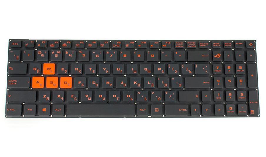 Клавиатура для ноутбука Asus GL502VML Черный (169877)