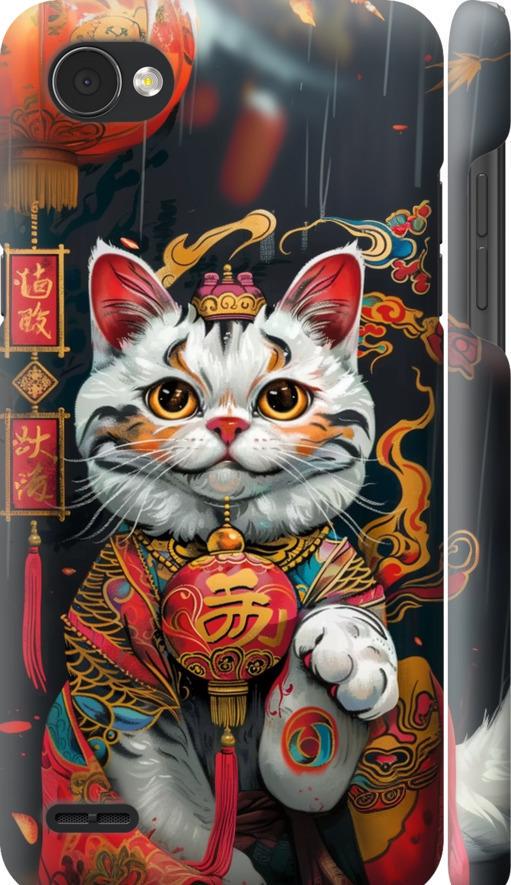 Чехол на LG Q6 China Cat v2 (6135m-1094-42517)