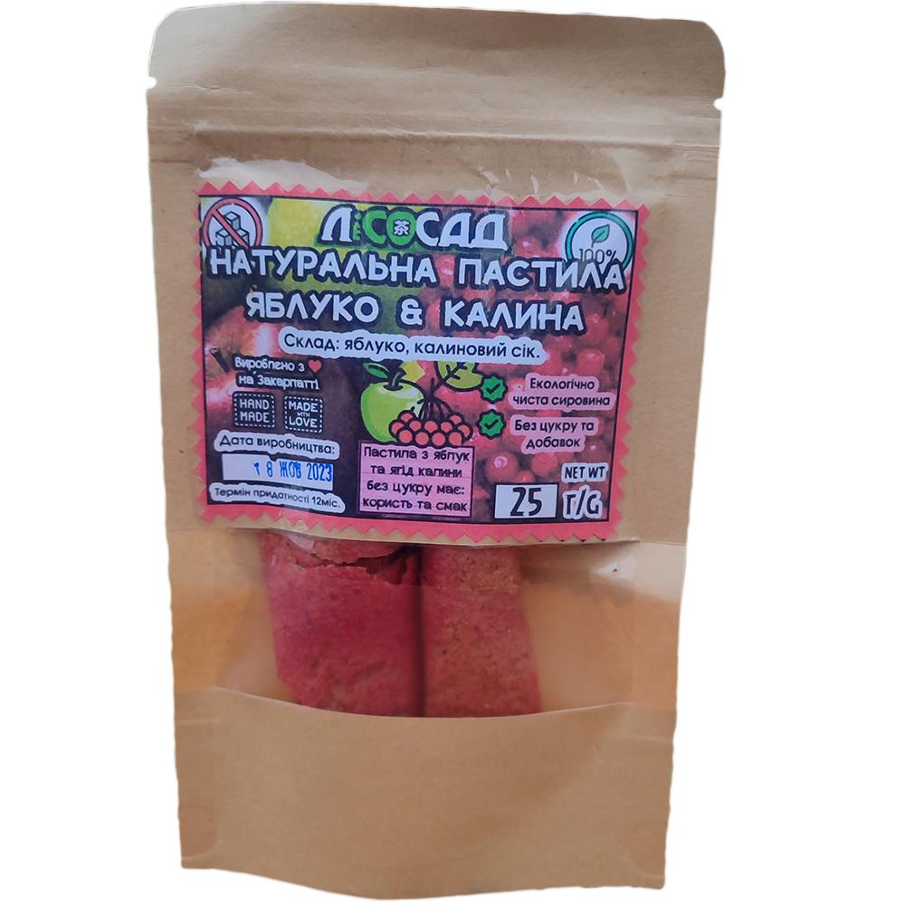 Пастила Lisosad Яблучно-калинова без цукру 25 г (2047937106) - фото 2 Пастила Lisosad Яблучно-калинова без цукру 25 г (2047937106) - фото 2