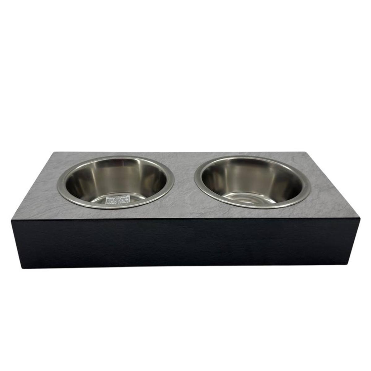 Миска для собак двойная на подставке из фанеры с покрытием Eger - фото 3