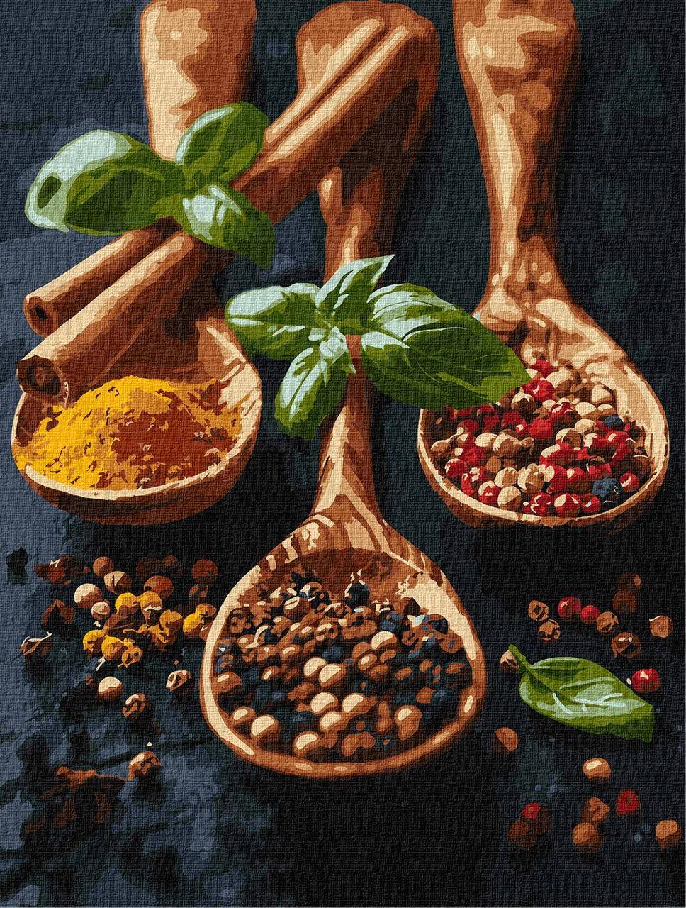 Картина за номерами Ideyka Витончені спеції 30х40 см (2824287528)