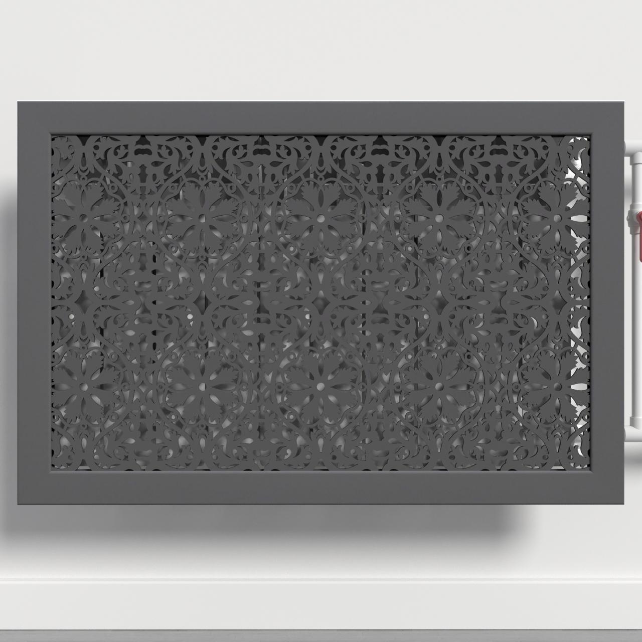 Решітка-екран на батарею SMARTWOOD 1200 мм Графіт (R20034106)