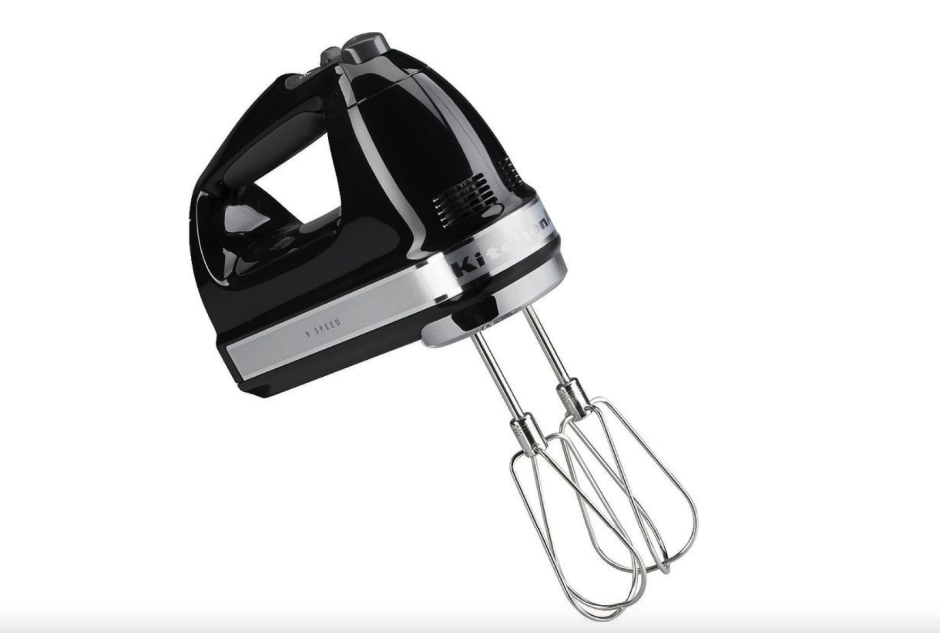 Миксер ручной KitchenAid 9 скоростей 85 Вт 1,4 кг Черный (5KHM9212EOB)