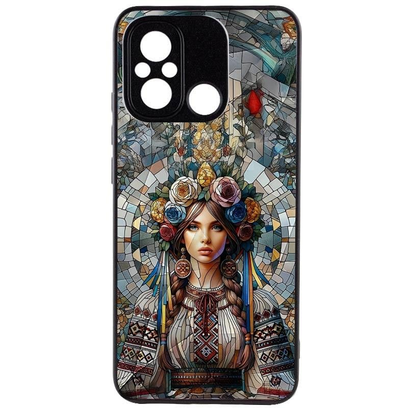 Противоударный TPU+PC чехол Prisma Ladies для Xiaomi Redmi 12C / Poco C55 Mosaic