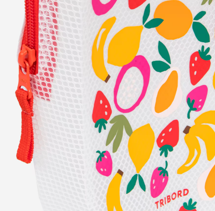 Сумка для басейну водонепроникна Tribord 100 3 л 17х30х6 см Помаранчевий (2663185182) - фото 2