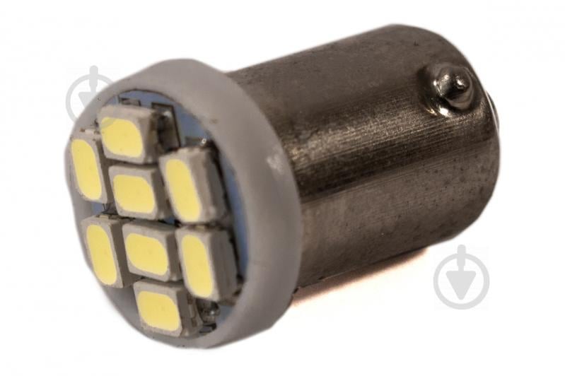 Светодиодная лампа AllLight T 8.5  8 диодов 3014 BA9S 12V WHITE
