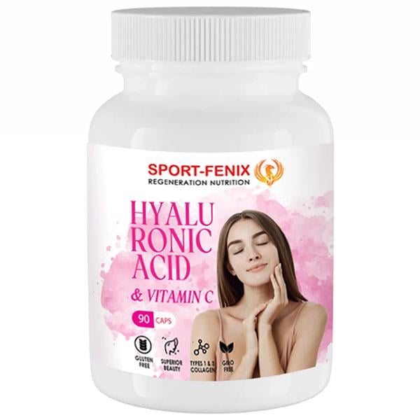 Комплекс для кожи Sport-Fenix Hyaluronic Acid&Vitamin C 90 капс. (000026603) Комплекс для кожи Sport-Fenix Hyaluronic Acid&Vitamin C 90 капс. (000026603)