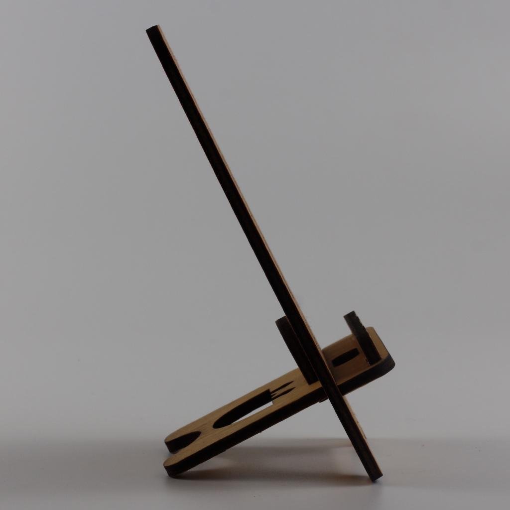 Підставка-тримач для телефону з дерева 46 (03020049) - фото 5 Підставка-тримач для телефону з дерева 46 (03020049) - фото 5