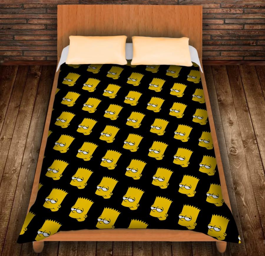 Плед с 3D принтом Bart head Pattern 150х200 см (epi_0029) Плед с 3D принтом Bart head Pattern 150х200 см (epi_0029)